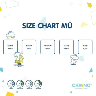[ CHAANG ] Mũ vành và tất dành cho bé