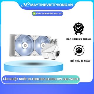TẢN NHIỆT NƯỚC ID-COOLING DASHFLOW 240 BASIC WHITE 