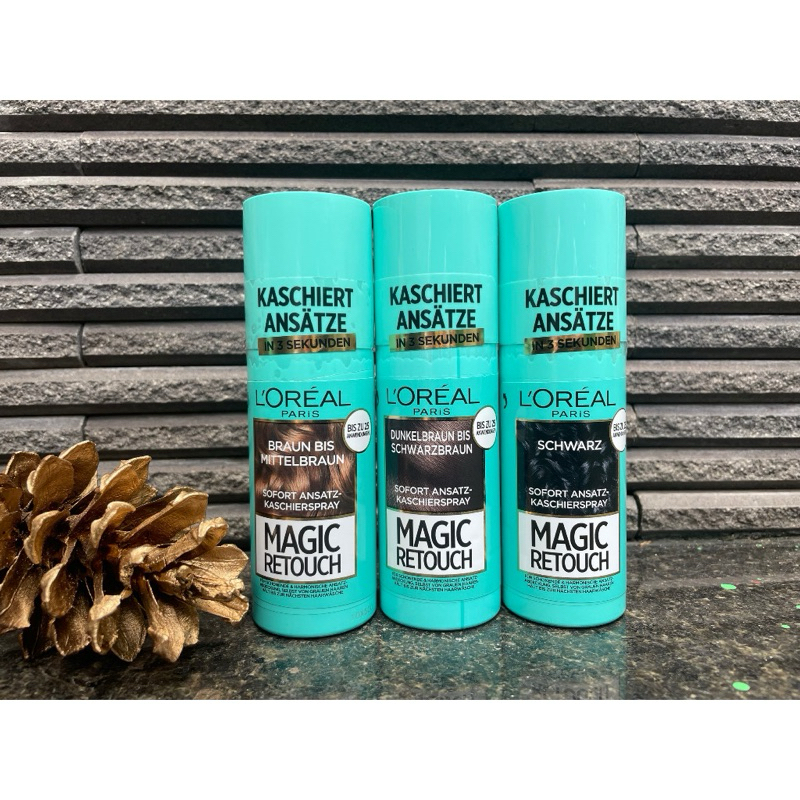 Hàng Đức Xịt NHUỘM TÓC PHỦ BẠC Loreal Paris Magic Retouch