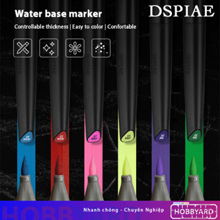 [Chính hãng] Bút sơn mô hình DSPIAE nhiều màu (Ánh Kim/Màu Thường/Phản quang)