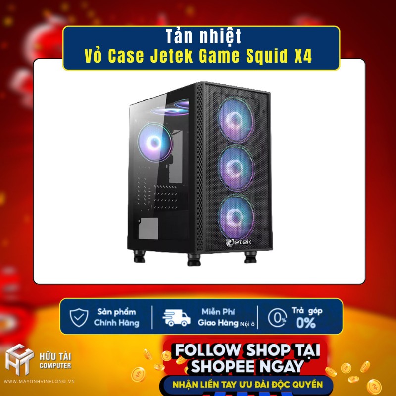 Vỏ Case Jetek Game Squid X4