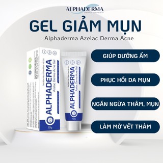 Kem Dưỡng Giảm Mụn Alphaderma Azelac Derma Acne Gel 10g