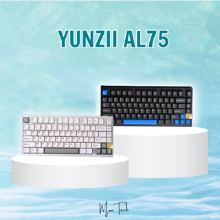 [Hỏa Tốc-HCM] Bàn Phím Yunzii AL75 (3 Mode/Led RGB/Nhôm CNC/Badge mã vàng 18K)