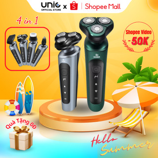 Máy Cạo Râu Nam METIS 9D 4 in 1 SHAVER Kèm 6 Phụ Kiện Cao Cấp, 3 Lưỡi Mini Siêu Bền, Lưỡi Xoay Đa Chiều, BH 12 Tháng