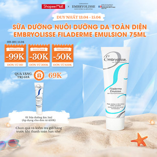 Sữa Dưỡng Nuôi Dưỡng Da Toàn Diện Embryolisse Filaderme Emulsion 75ml
