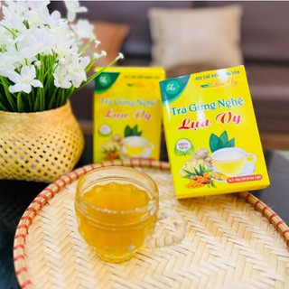  Trà Gừng Nghệ Lụa Vy 24 túi lọc Làm ấm cơ thể tăng sức đề kháng giảm cân ngừa viêm 
