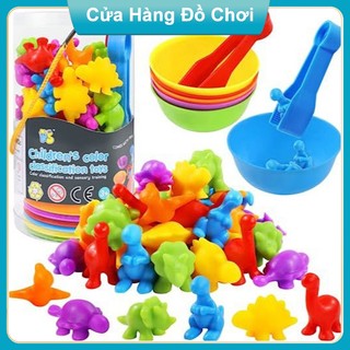 Bộ đồ chơi đếm động vật cho trẻ em sớm nhận biết màu sắc đồ chơi trợ giảng toán học đồ chơi giáo dục