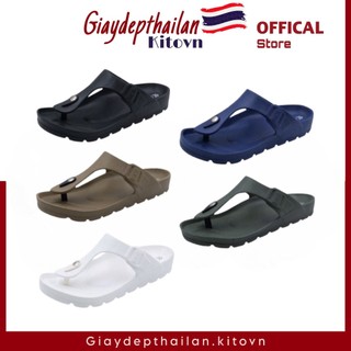 Dép kẹp thái lan nam nhựa đúc kito ag39 quai dày siêu nhẹ size 40-43
