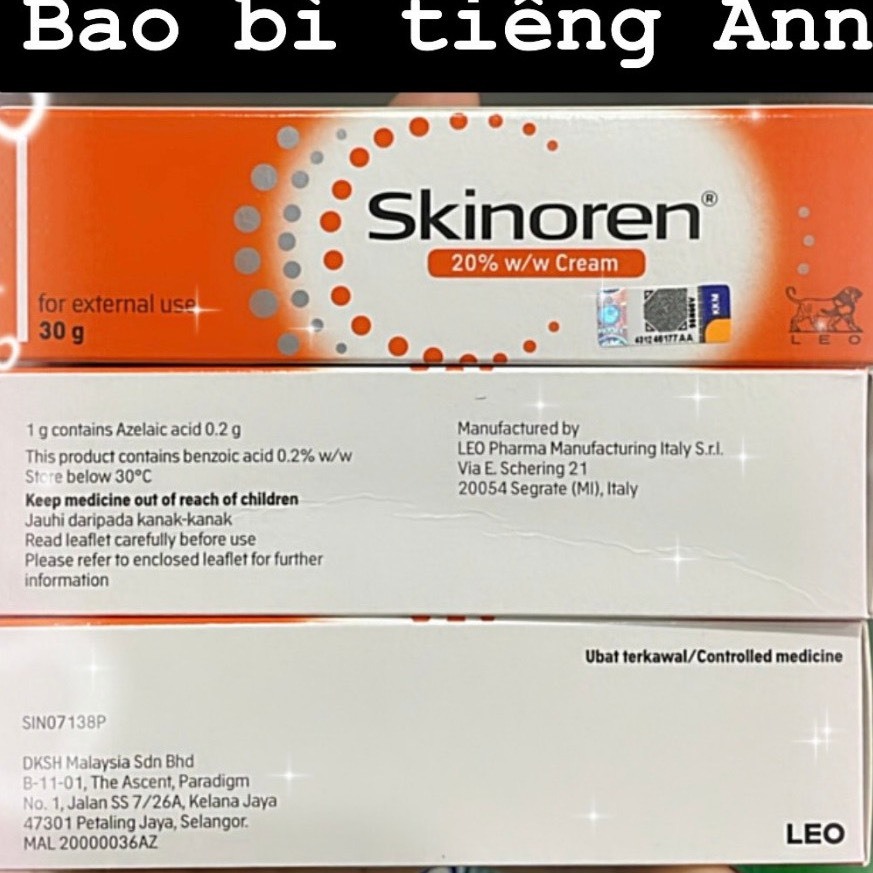 Cream 20% Bản Malay