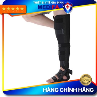 Nẹp chân orbe h1 hỗ trợ cố định vùng quanh khớp gối, đùi & cẳng chân, vải cotton thoáng khí và nẹp hợp kim nhôm