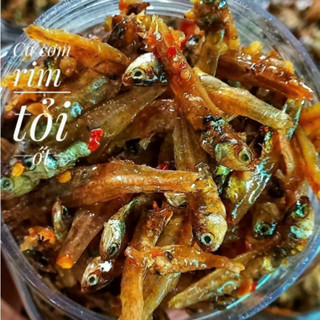 Cá cơm rim tỏi ớt loại ngon (có video)