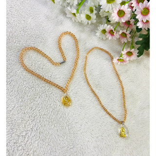 Dây chuyền thủy tinh phật