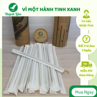 ỐNG HÚT CỎ BÀNG BỌC GIẤY - 500 ỐNG