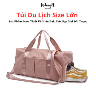 Túi du lịch size lớn có ngăn để giày, chống nước, chống bụi