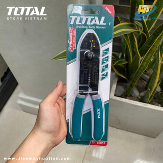 Kềm tuốt dây điện 8.5" total tht15851