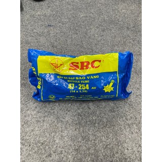 Săm Xe Đạp Sao Vàng SRC 14x1.75 Siêu Bền