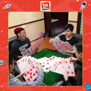 Bộ bài tây bài poker kích thước lớn, loại to khổng lồ a4 n01368