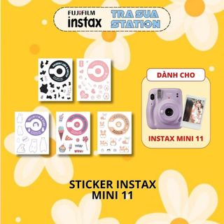 Sticker trang trí máy ảnh - dành cho instax mini 11