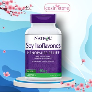 Viên Uống Mầm Đậu Nành Natrol Soy Isoflavones 50mg Cho Nữ 120 viên