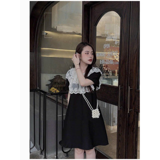 Đầm suông ren bèo bigsize 55-90kg