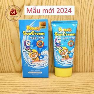 Kem Chống Nắng Cho Bé Pororo Sun Cream 50ml mẫu mới