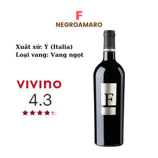 Vang ý f negroamaro - f bạc - f sliver