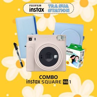 Combo máy chụp ảnh lấy liền Fujifilm Instax SQUARE SQ1 - Chính hãng