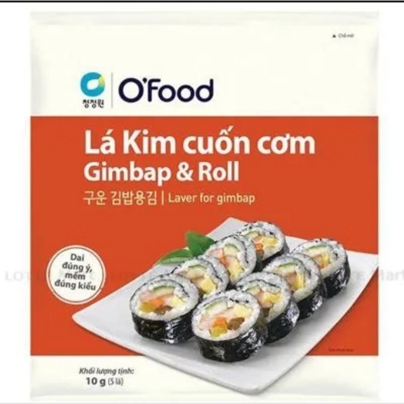 Lá Kim Cuốn Cơm Ofood Miwon gói 10g