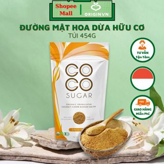 Đường mật hoa dừa hữu cơ PT COCO SUGAR 454g - Phù hợp chế độ ăn kiêng, keto, đường dừa hữu cơ Indo, Tốt Cho Tiểu Đường