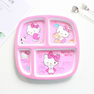 🌸KHAY 4 NGĂN HELLO KITTY DOREMON