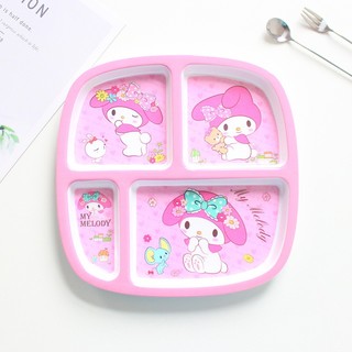 🌸KHAY 4 NGĂN HELLO KITTY DOREMON