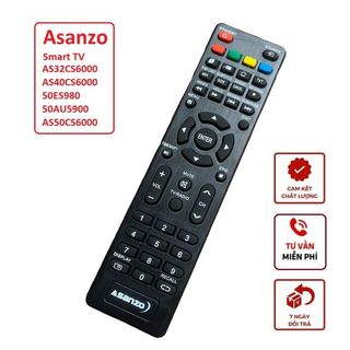 {TẶNG 2 PIN}Điều Khiển Tivi Asanzo Smart-Chính hãng