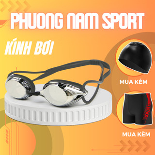 Kính bơi chính hãng HAIZID nam nữ chống tia UV,kính bơi tráng gương cao cấp chống nước,chống sương kèm hộp