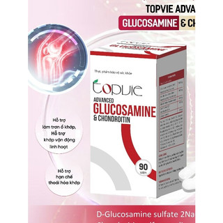 Hỗ trợ xương khớp Topvie advanced glucosamine & chondroitin hộp 30, 90 viên