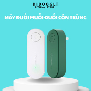 Máy đuổi muỗi đuổi côn trùng công nghệ sóng siêu âm kiêm đèn ngủ không ồn, an toàn với người sử dụng - Didooglt
