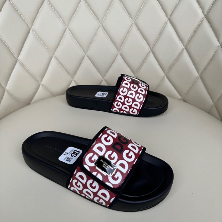 Dép DG  lV Quai Ngang Thiết Kế Quai Dán Hàng Net Mùa Hè Cho Anh Em 2024