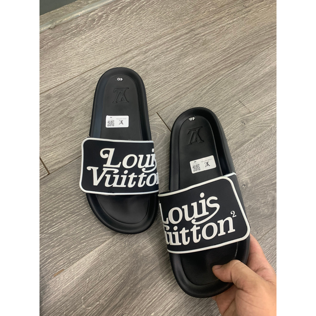 Dép DG  lV Quai Ngang Thiết Kế Quai Dán Hàng Net Mùa Hè Cho Anh Em 2024