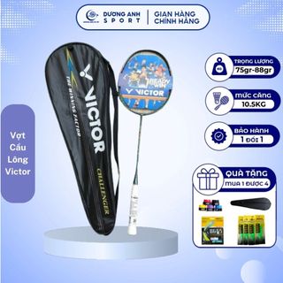 Vợt Cầu Lông Victor Căng 10,5kg siêu bền đẹp Tặng kèm Bao, Quấn Cán, Căng Dây Sẵn