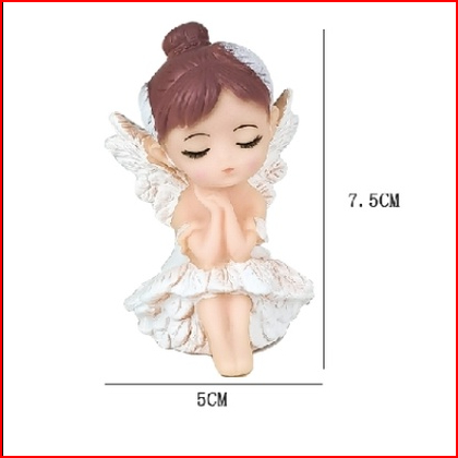 Bé Thiên Thần trang trí bánh sinh nhật, em bé nhựa trang trí