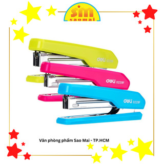 Bấm kim 10 Deli 0229F nhiều màu - VPP Sao Mai V6040022