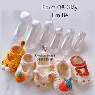 Form đế giày em bé