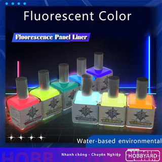 Sơn dạ quang UV panel line dùng kẻ lằn chìm cho mô hình lắp ráp Fluorescence Panel Liner