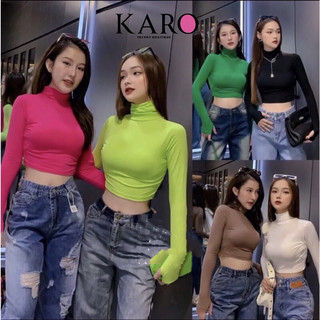 Áo thun croptop tay dài - carotshop