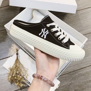 Giày sục ny đạp gót, sục 𝐌𝐋𝐁 đạp gót bản đẹp dễ phối đồ cho nữ full bill box