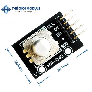 Mạch Volume Xoay Rotary Encoder 360 Độ KY-040