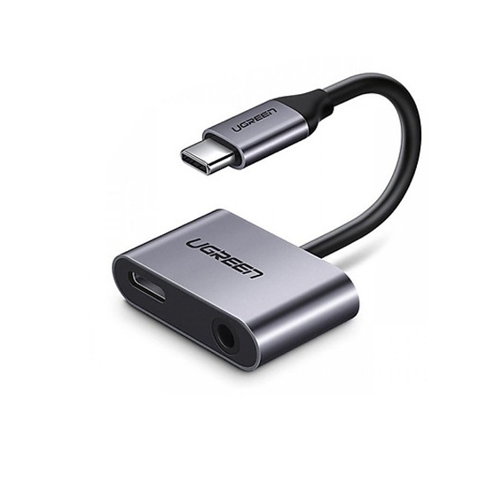 Cáp USB Type C ra Audio 3.5mm & USB C Sạc Cao Cấp UGREEN 50596