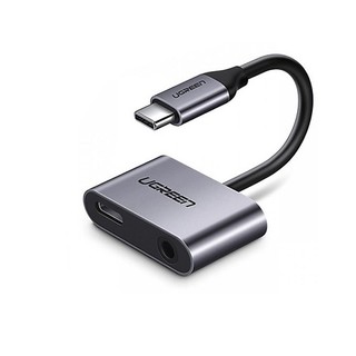 Cáp usb type c ra audio 3.5mm & usb c sạc cao cấp ugreen 50596