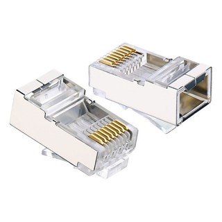 Đầu bấm mạng RJ45 CAT 6 bọc nhôm túi 10c chính hãng Ugreen 20333 cao cấp