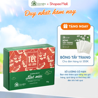 Xà bông Tắm Và Rửa Mặt Thiên Nhiên Hạt Mùi Già Tết Đến Quanh Năm Cỏ Mềm 90g
