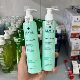 [Hàng cty] Rilastil Purifying Cleansing Gel - Gel Rửa Mặt Cho Da Dầu - Hỗn Hợp Làm Sạch Sâu Không Gây KHô Da (xuất xứ Ý)